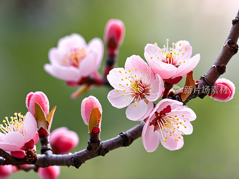 花朵乡村自然温馨粉色