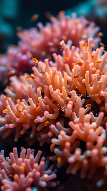 珊瑚丛中游动的精灵