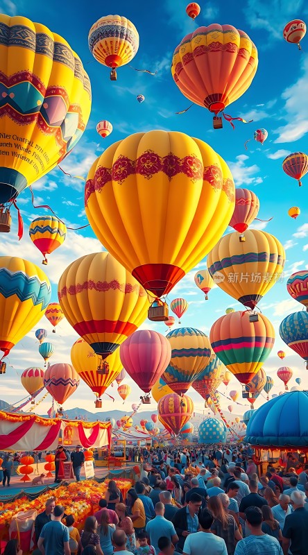 热气球节上的欢乐时光