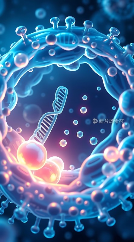 基因传输DNA与细胞互动