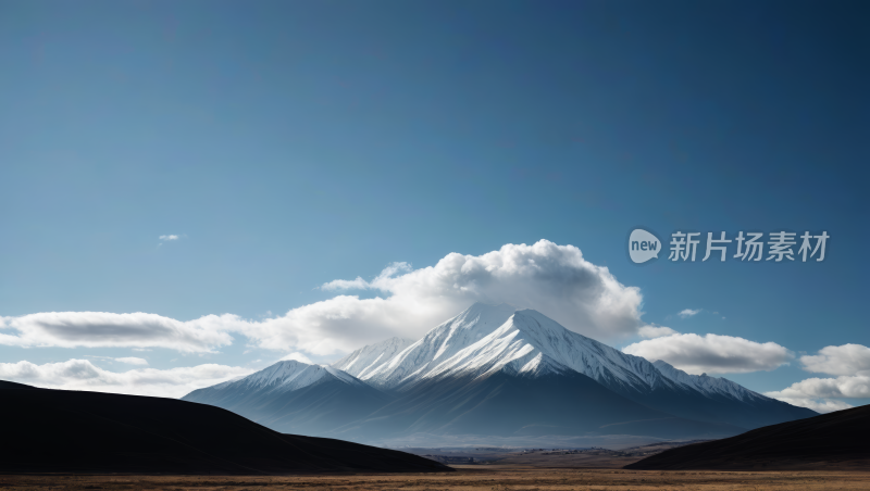 一座大高山清风景图片