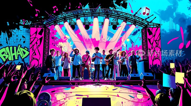 舞台上的音乐盛宴