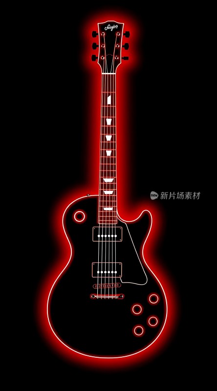 霓虹吉他