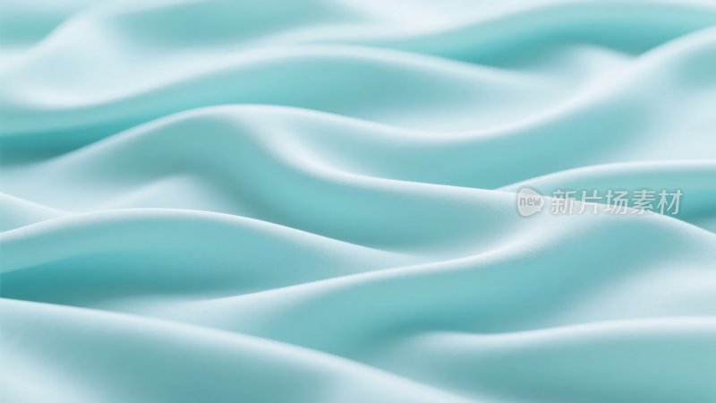 淡蓝色丝绸布料纹理