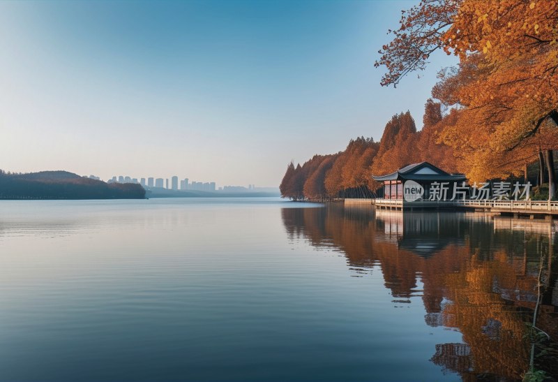 武汉东湖秋色美