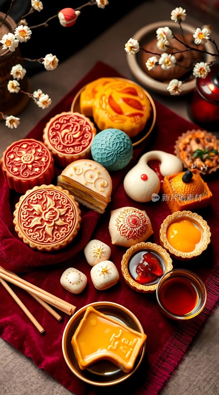 中秋月饼大赏传统与现代交融的美味盛宴