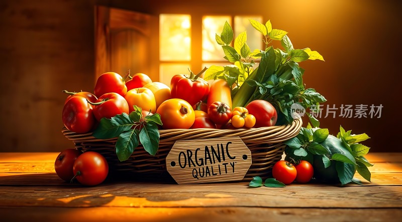 有机品质新鲜蔬果