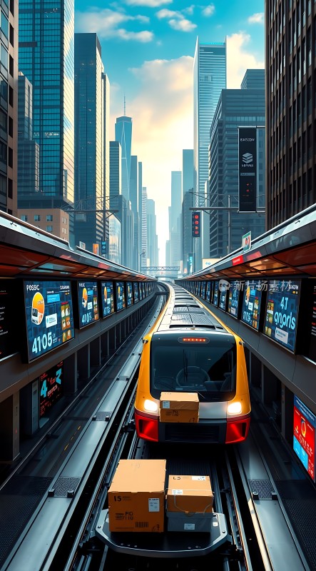 未来城市物流运输系统