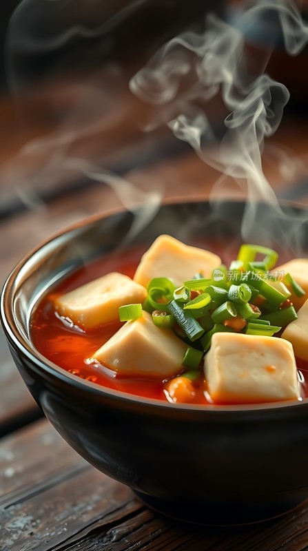 热气腾腾的麻辣豆腐