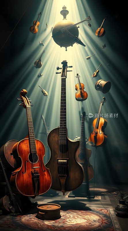 音乐之魂弦乐与吉他的交响盛宴