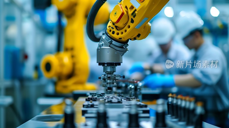 智能机械臂协作生产