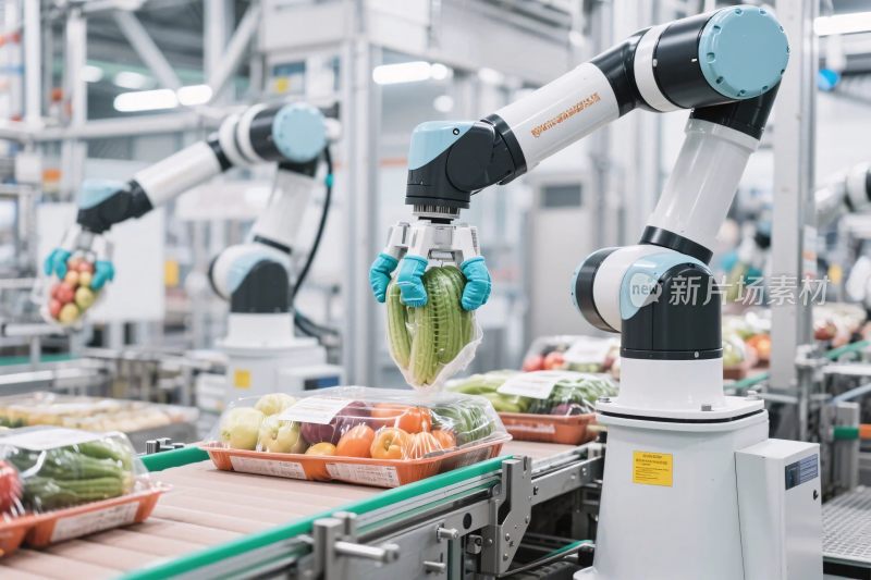 工业机械臂分拣水果