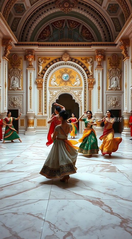 华丽舞者精美宫殿