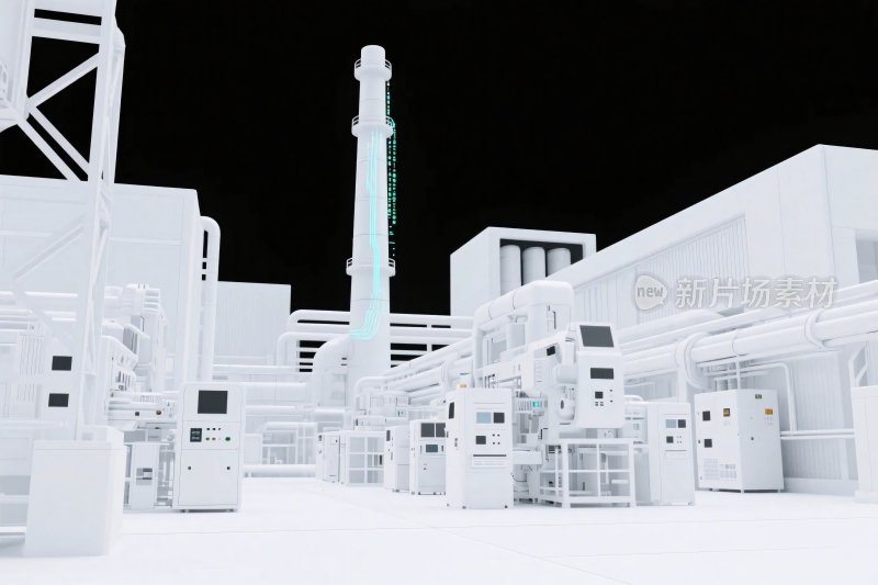 工业设施效果图