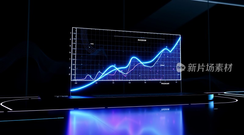 科技感数据图表展示