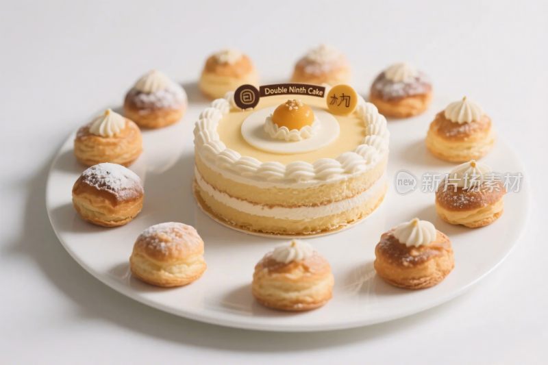 美味甜点展示图