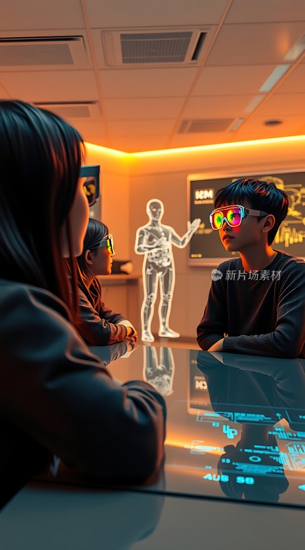 未来科技会议虚拟现实互动