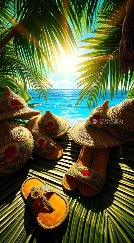 阳光下的热带风情