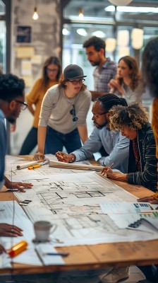 团队协作共同探讨设计方案 团队协作共同探讨设计方案