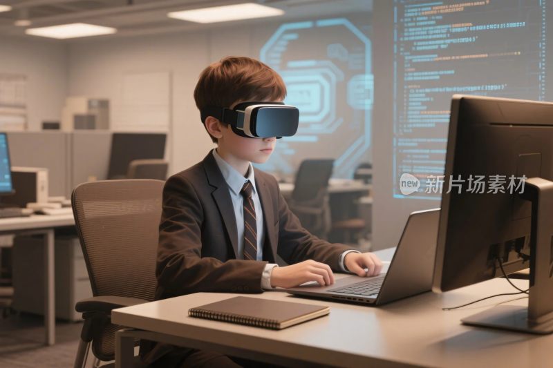 虚拟现实办公场景