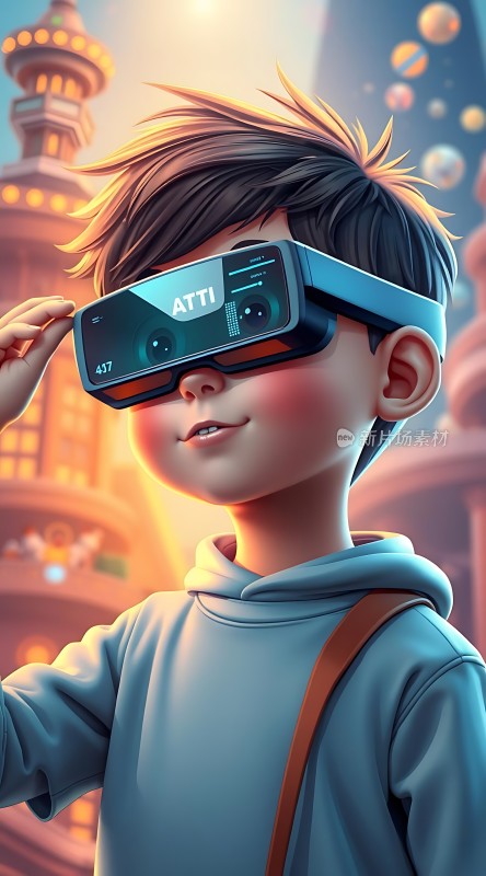 科技少年探索未来世界