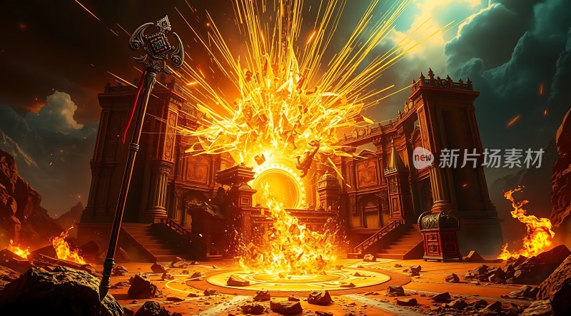 火焰神殿的毁灭