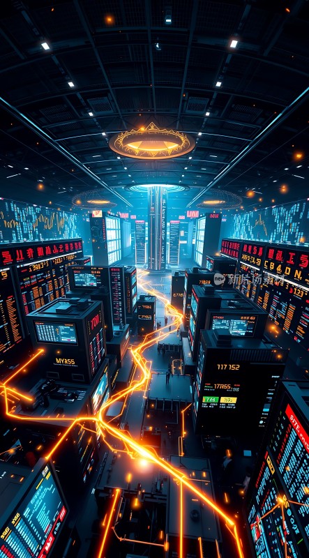 数字交易大厅未来金融中心