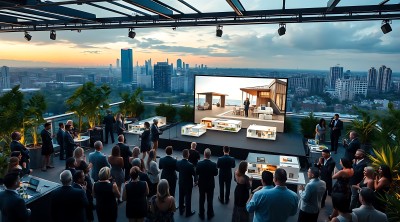 新品发布会现场