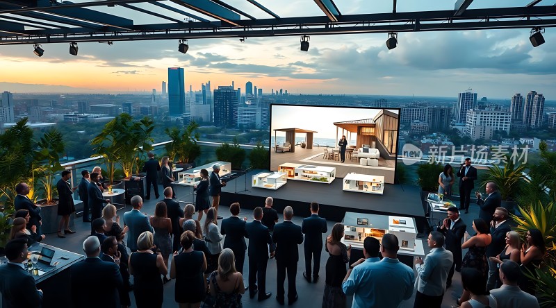 新品发布会现场