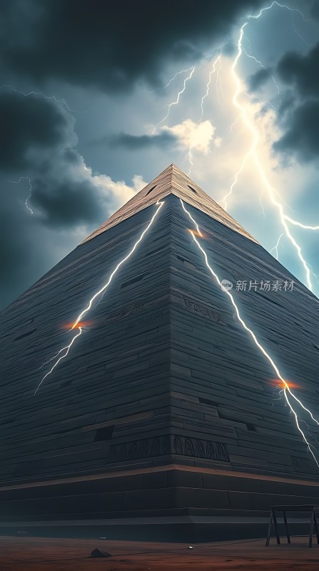 雷击金字塔