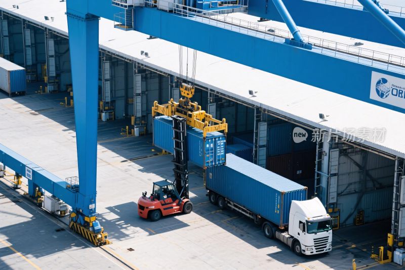 港口货物装卸场景