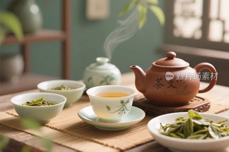 茶艺摆件与茶具