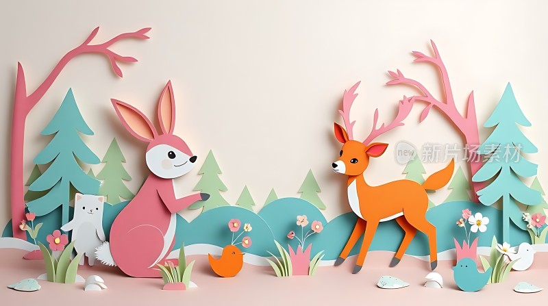 森林里的动物们