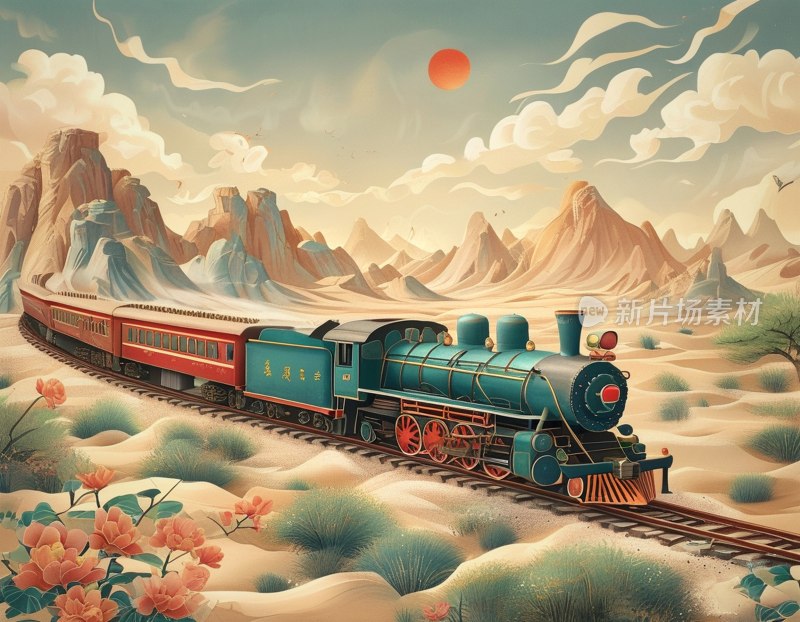 沙漠火车诗意行