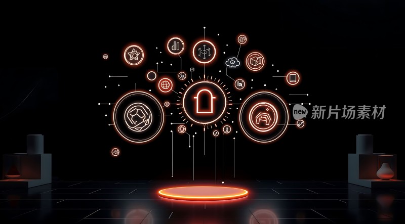 未来科技新片场素材