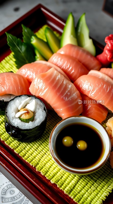 新鲜刺身寿司拼盘