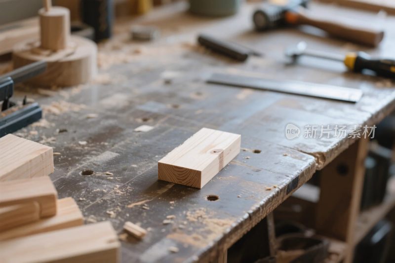 木工工作台工具场景