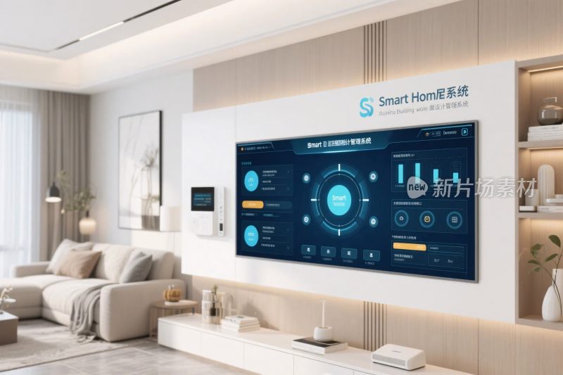 智能家居系统界面展示