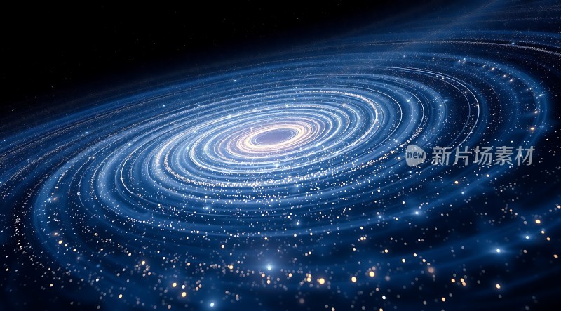 璀璨星河宇宙螺旋之美