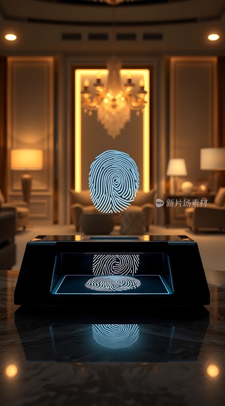 智能安全门禁系统指纹识别技术高端家居环境