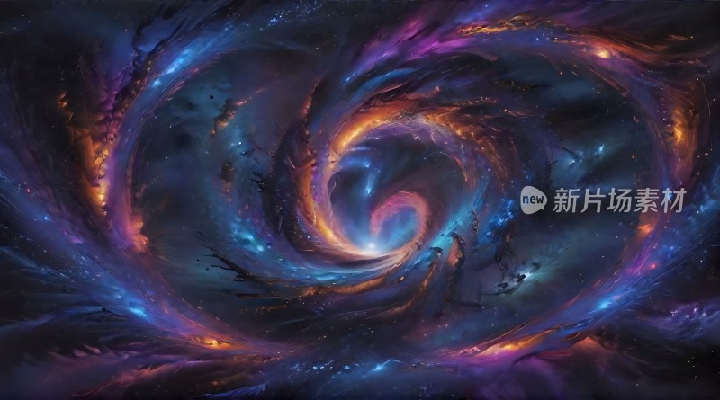 宇宙漩涡星际之旅