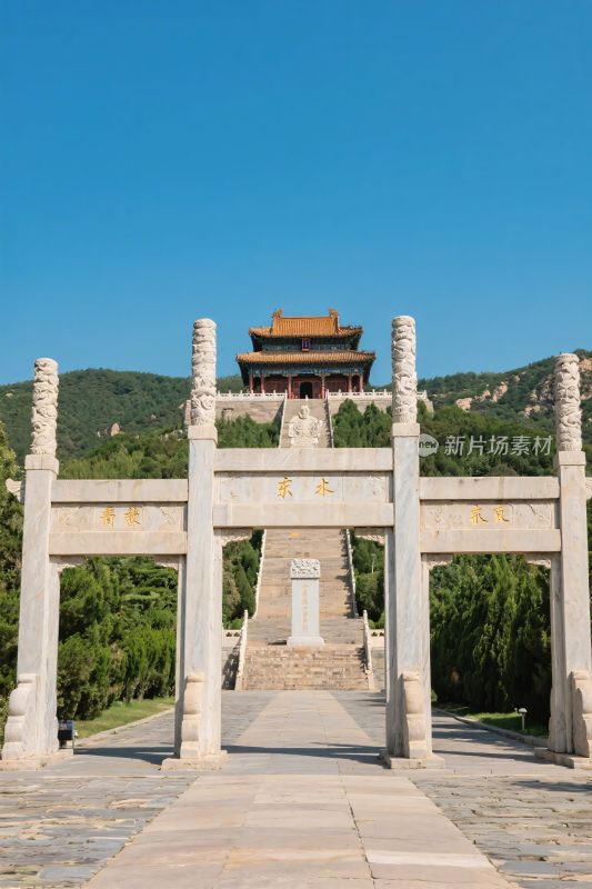 历史遗迹牌坊景观