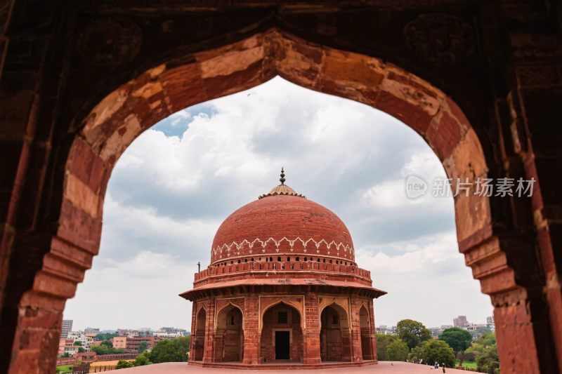 历史古建筑拱门景观