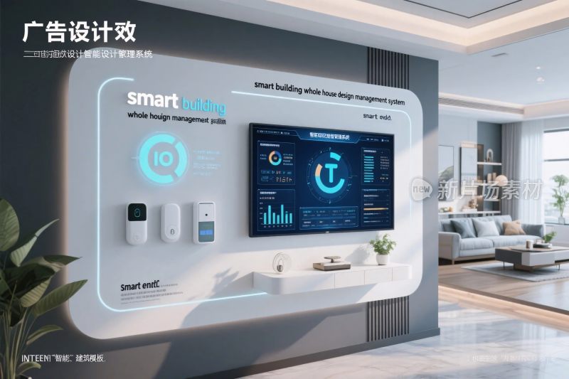 智能家电系统展示界面