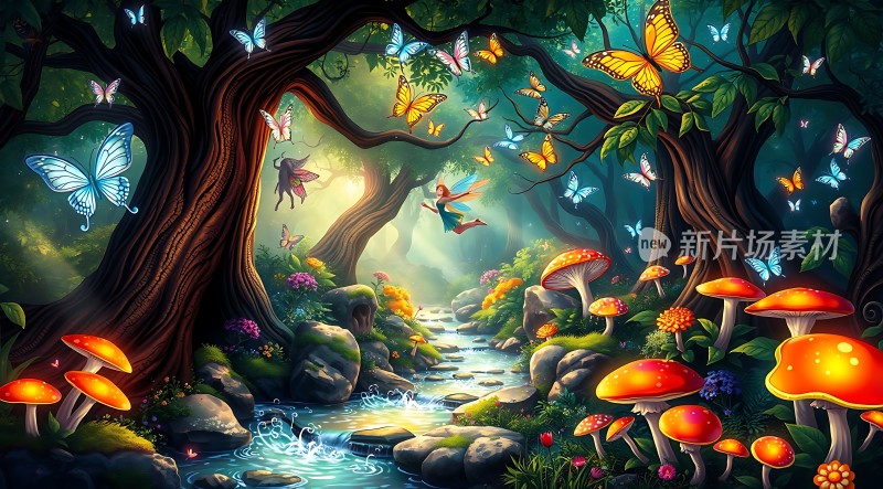 精灵森林秘境探险