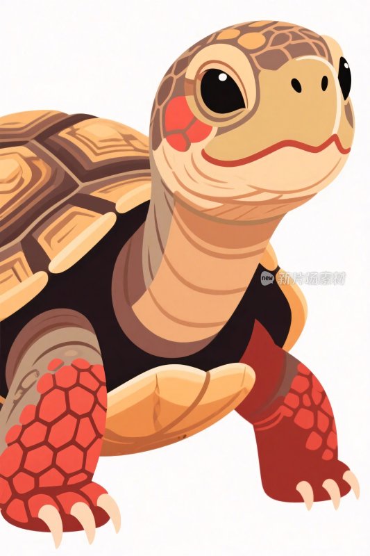 卡通乌龟插画