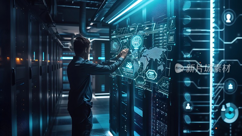 科技探索者未来数据中心操作员