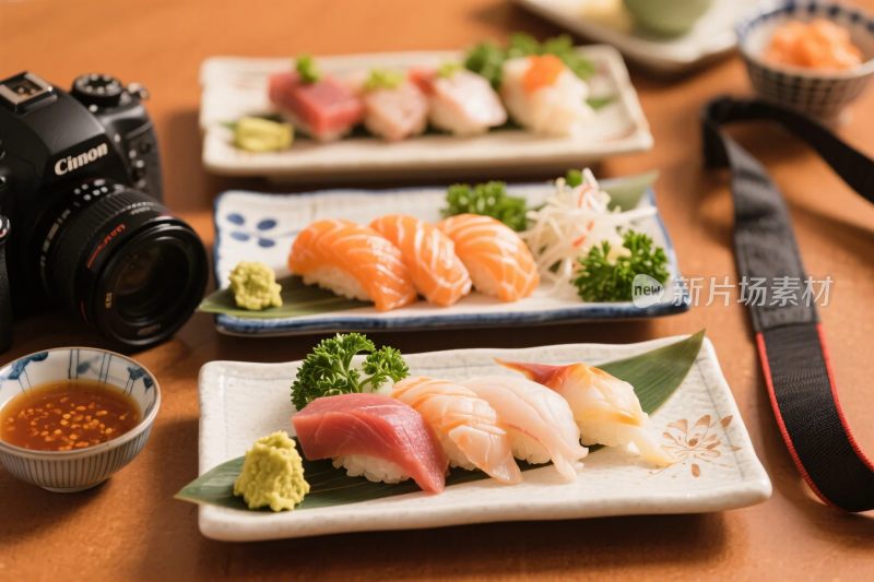 寿司美食摄影画面
