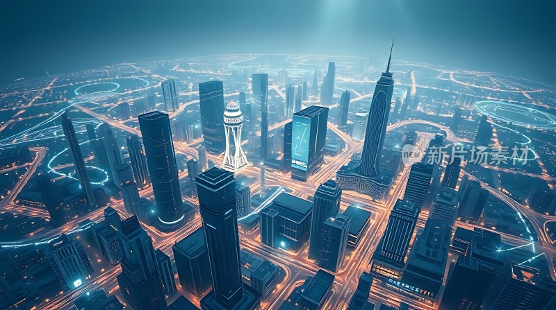 未来之城科技与建筑的交响曲