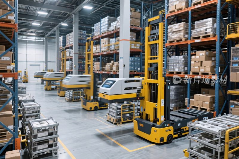 仓库自动化设备场景